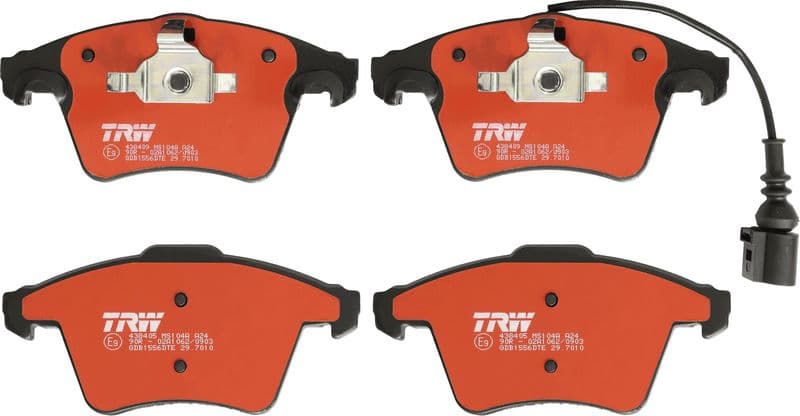set placute frana,frana disc TRW DTEC COTEC GDB1556DTE