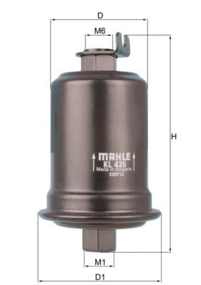 filtru combustibil MAHLE KL 435