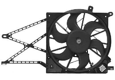 Ventilator, radiator VAN WEZEL 3742746