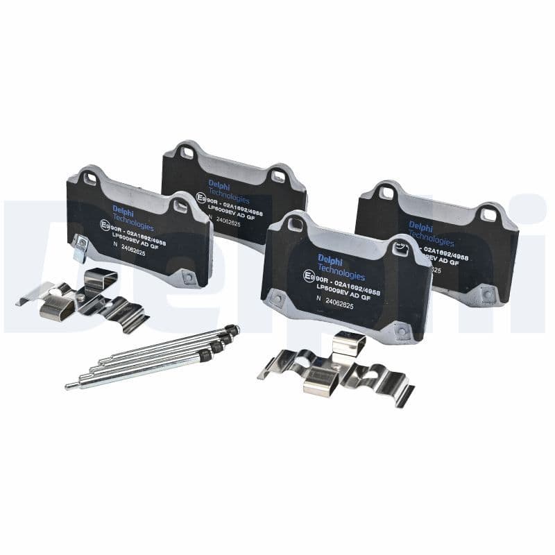 set placute frana,frana disc DELPHI LP5009EV