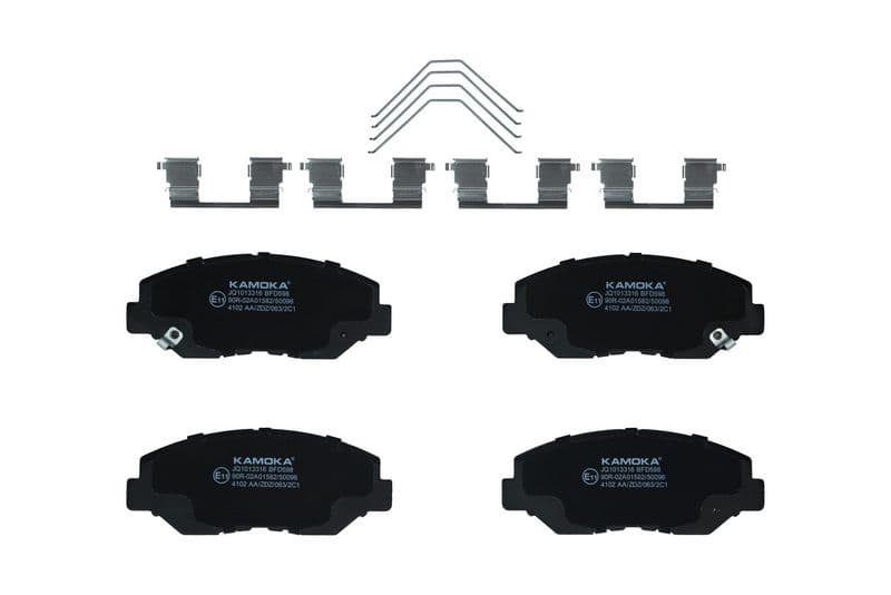 set placute frana,frana disc KAMOKA JQ1013316