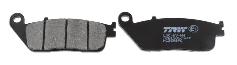 set placute frana,frana disc TRW MCB598PC
