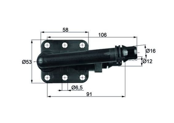termostat,racire ulei MAHLE BEHR TO 5 82