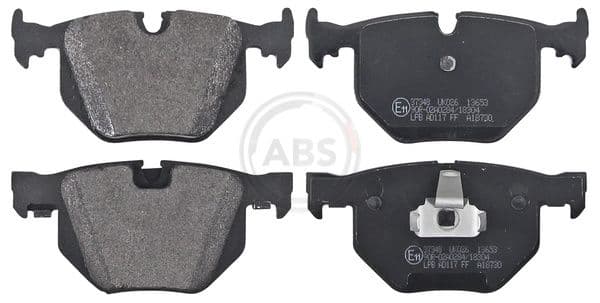 set placute frana,frana disc ABS 37348