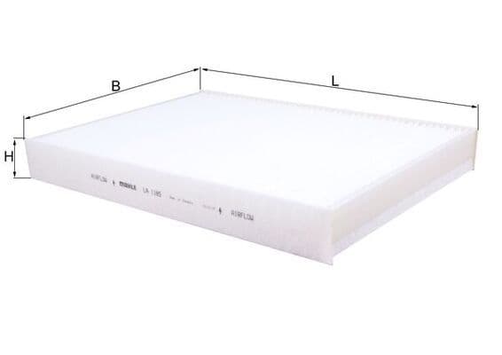Filtru, aer habitaclu KNECHT LA 1185