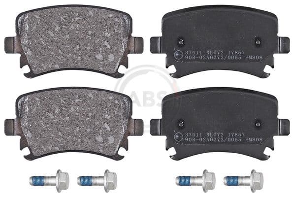 set placute frana,frana disc ABS 37411