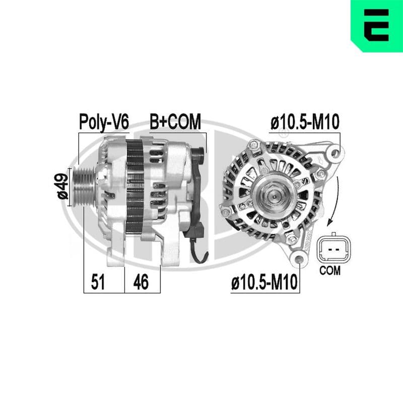 Generator / Alternator ERA 209386A