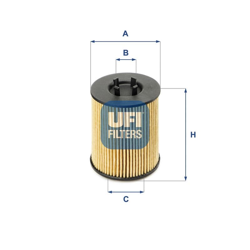 Filtru ulei UFI 25.017.00