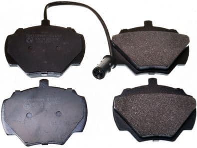 set placute frana,frana disc DENCKERMANN B111207