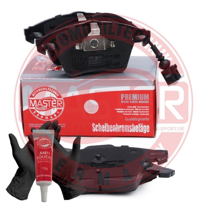 set placute frana,frana disc MASTER SPORT 13046072362N-SET-MS