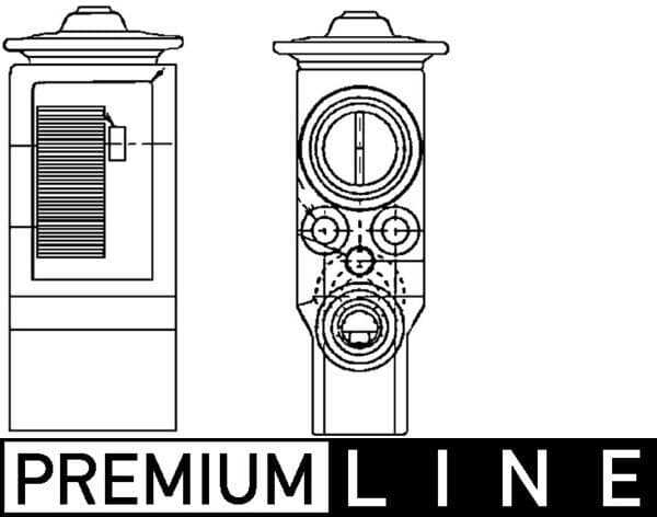 Supapa expansiune, clima MAHLE BEHR *** PREMIUM LINE *** AVE 55 000P