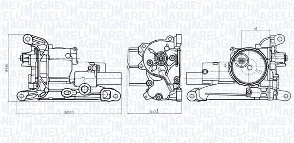 Pompa ulei MAGNETI MARELLI 351516000047