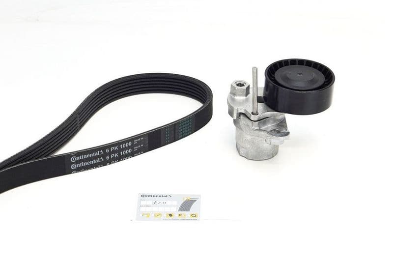 Set curea transmisie cu caneluri CONTINENTAL CTAM 6PK1000K1