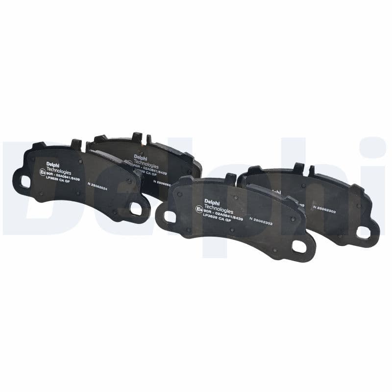 set placute frana,frana disc DELPHI LP3639