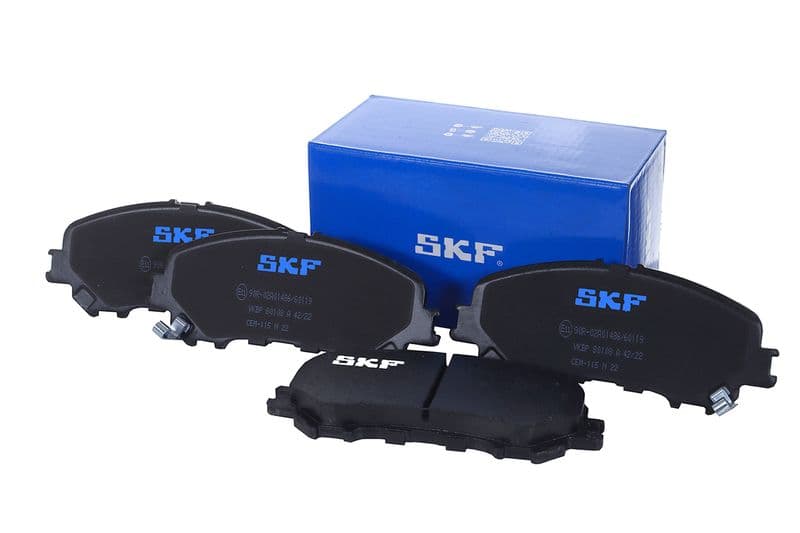 set placute frana,frana disc SKF VKBP 80108 A