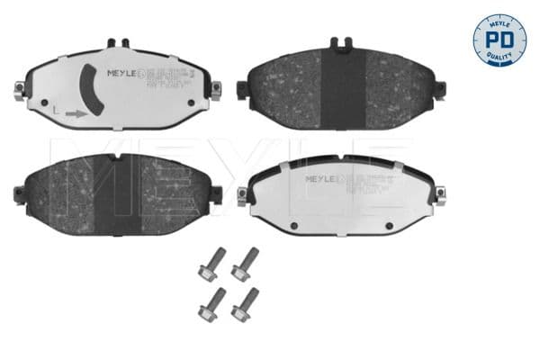 set placute frana,frana disc MEYLE -PD: Advanced performance and design. 025 220 7619/PD