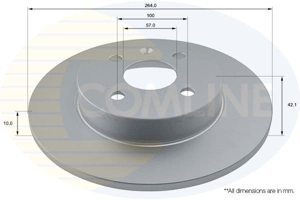 Disc frana COMLINE ADC1133