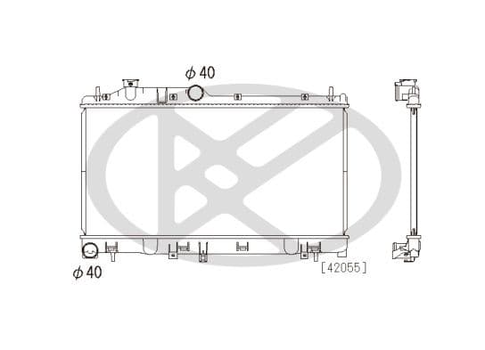Radiator, racire motor KOYORAD PL091662