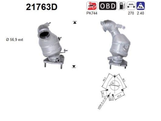 Catalizator AS-PL 21763D