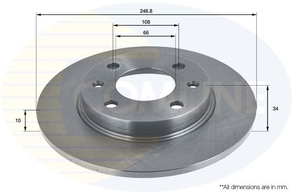 Disc frana COMLINE ADC1502