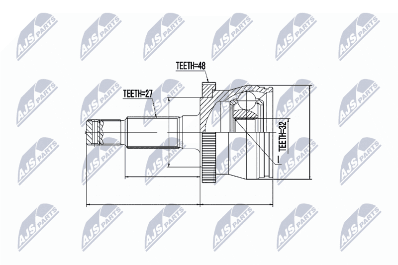 Set articulatie, planetara NTY NPZ-CH-009