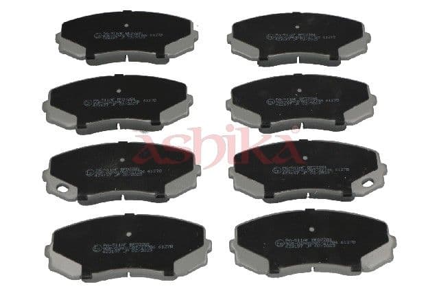 set placute frana,frana disc ASHIKA 50-05-511