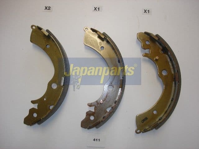 Set saboti frana JAPANPARTS GF-411AF