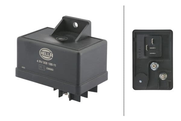 unitate de control,bujii incandescente HELLA 4RV 008 188-111