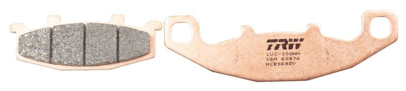 set placute frana,frana disc TRW Sinter Street MCB569SV
