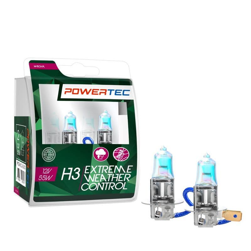 Bec, far faza lunga M-TECH Powertec Extreme Weather Control PTZEWC3-DUO