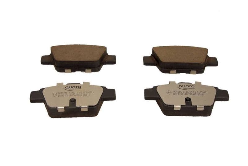 set placute frana,frana disc QUARO SILVER CERAMIC QP3025C