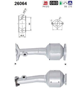 Catalizator AS-PL 26064