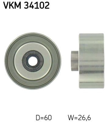 Rola ghidare/conducere, curea transmisie SKF VKM 34102