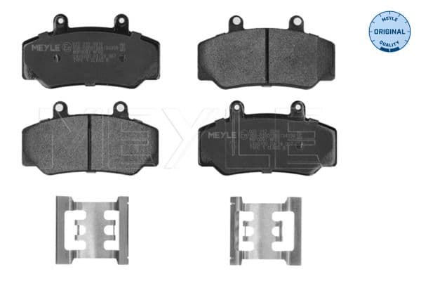 set placute frana,frana disc MEYLE -ORIGINAL: True to OE. 025 212 3316