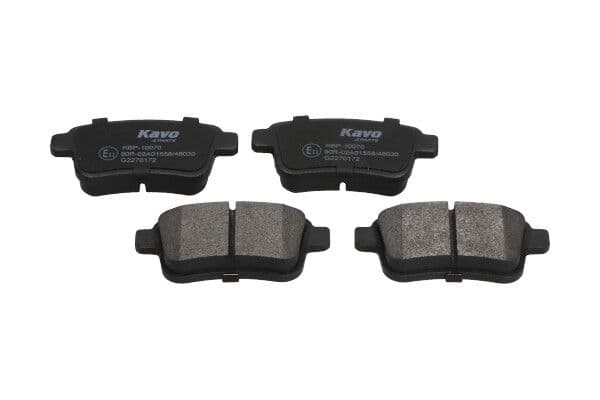 set placute frana,frana disc KAVO PARTS KBP-10070