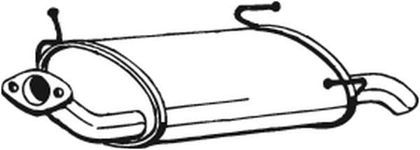 Toba esapament finala BOSAL 145-135