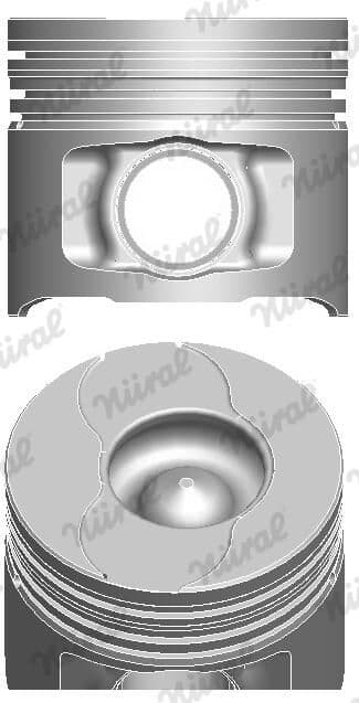 Piston NURAL 87-124000-30