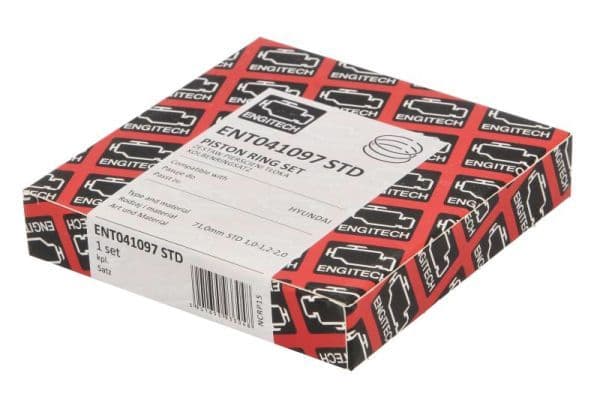 Set segmenti piston ENGITECH ENT041097 STD