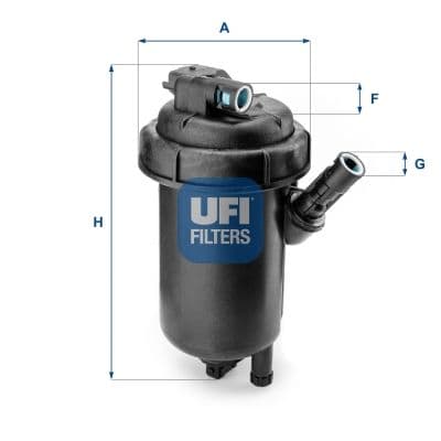 filtru combustibil UFI 55.120.00
