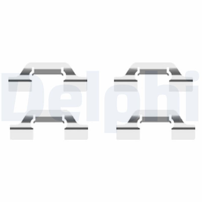 Set accesorii, placute frana DELPHI LX0438