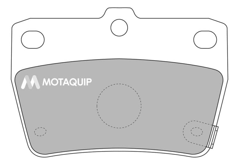 set placute frana,frana disc MOTAQUIP LVXL1110