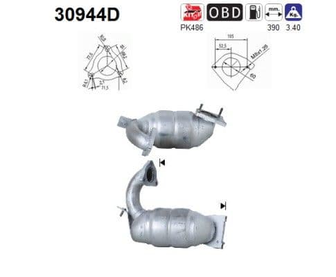 Catalizator AS-PL 30944D