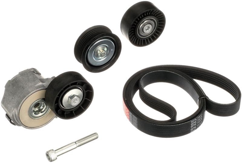 Set curea transmisie cu caneluri GATES Micro-V® K026PK1413