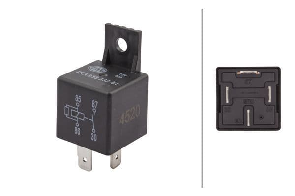 Releu, curent alimentare HELLA 4RA 933 332-511