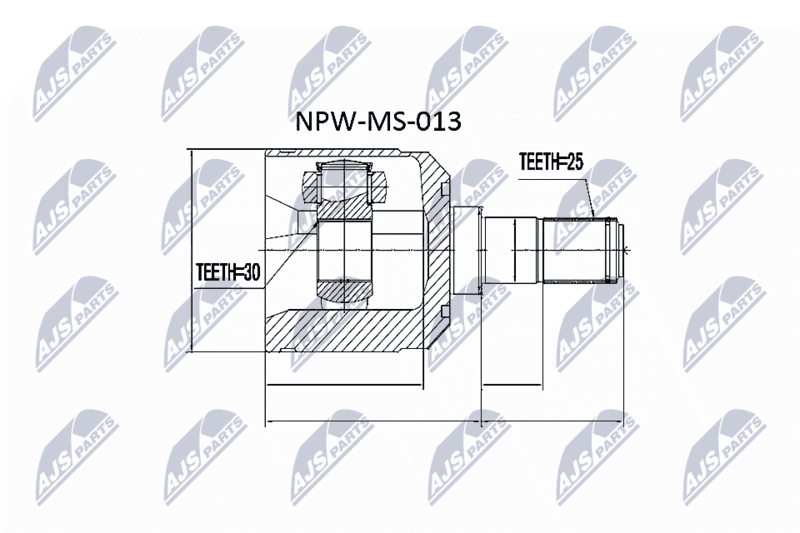 Set articulatie, planetara NTY NPW-MS-013