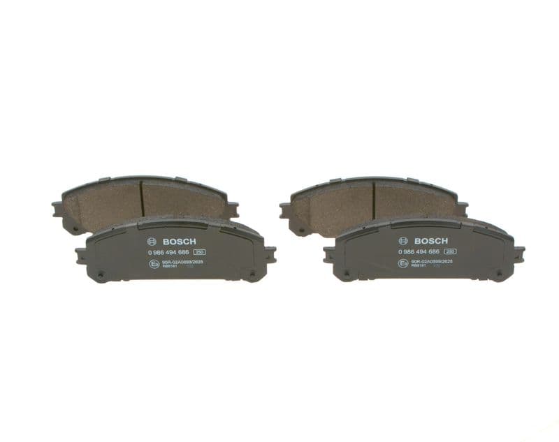 set placute frana,frana disc BOSCH 0 986 494 686