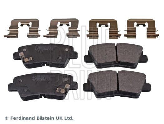 set placute frana,frana disc BLUE PRINT ADG042134