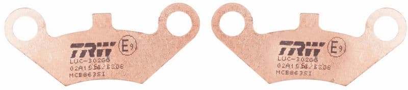 set placute frana,frana disc TRW Sinter Offroad MCB863SI
