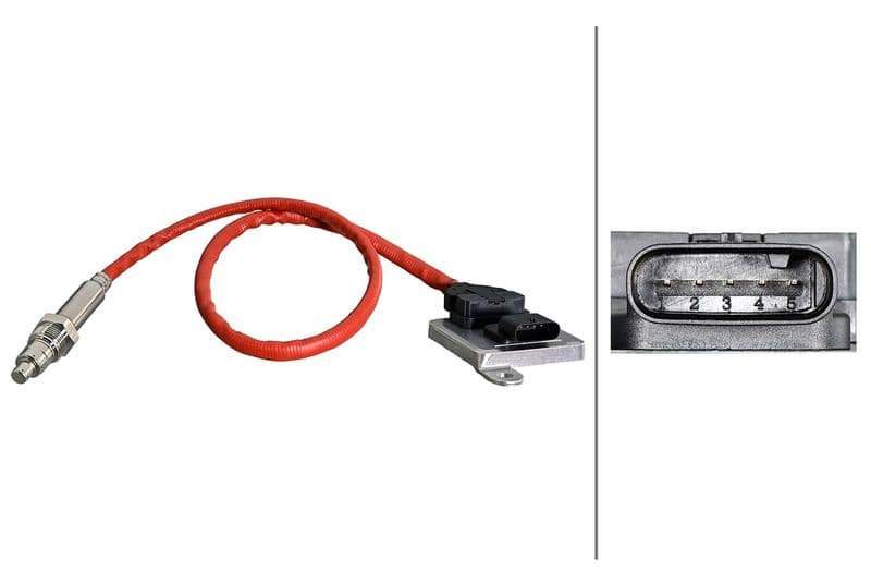 Senzor NOx, Catalizator NOx HELLA 6PN 358 307-261