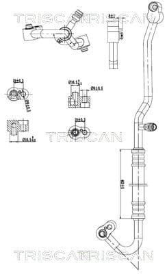 conducta presiune variabila,aer conditionat TRISCAN 9010 29104